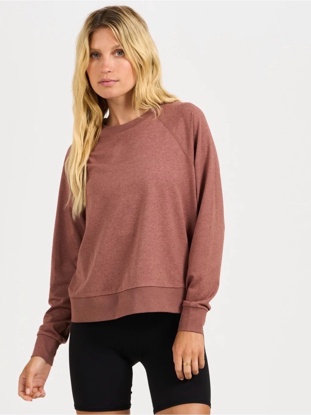 Vuori Halo Crew (Terracotta Heather)